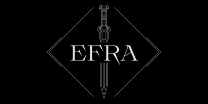 Efra Font Poster 1