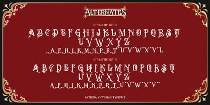 Astrena Font Poster 8