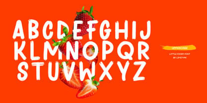 Little Foody Font Poster 6