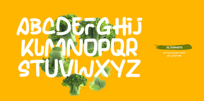 Little Foody Font Poster 8