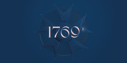 1769 Font Poster 1