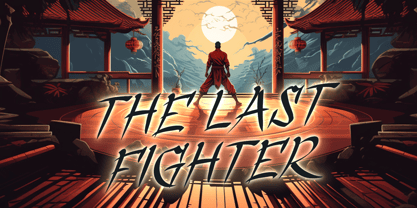 Kungfu Brush Font Poster 8