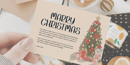 Christmas Crafter Font Poster 6