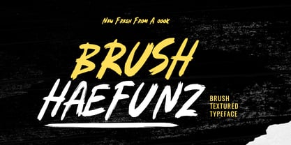 Haefunz Font Poster 1