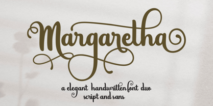 Margaretha Font Poster 1