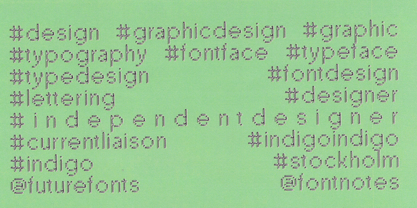 INDG Dale Font Poster 11