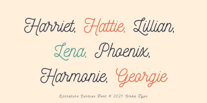 Literature Font Poster 9