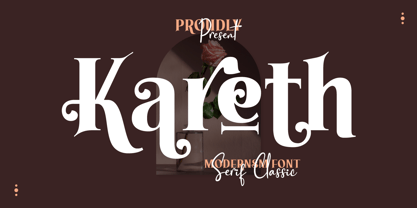 Kareth Font Poster 1