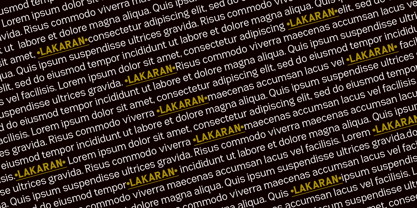 Lakaran Font Poster 3