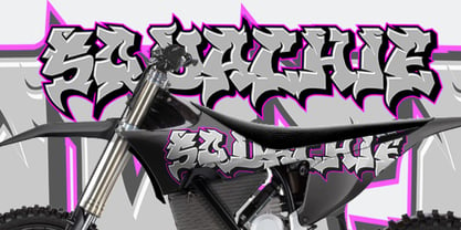 Black Squad Graffiti Font Poster 4