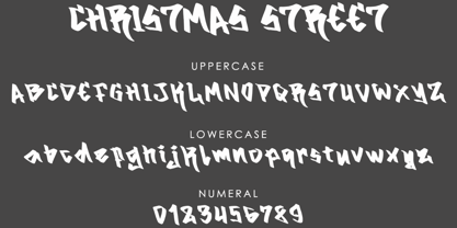 Christmas Street Font Poster 5