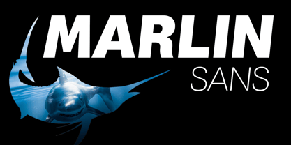 Marlin Sans Font Poster 1