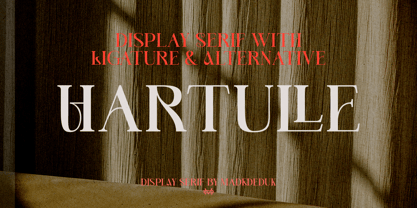 Hartulle Font Poster 1