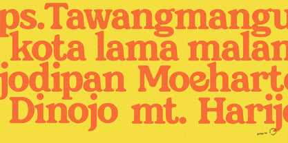 MGN Marcelino Font Poster 2