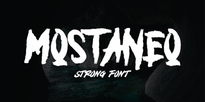 Mostaneo Font Poster 1