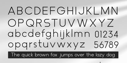 Nexura Font Poster 8