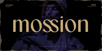 Mossion Font Poster 1