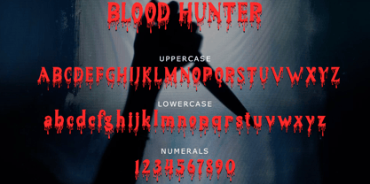 Blood Hunter Font Poster 6