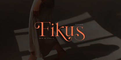 Fikus Font Poster 1