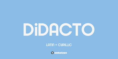 Didacto Font Poster 11