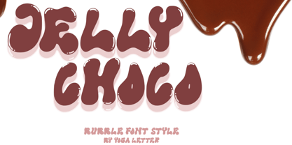 Jelly Choco Font Poster 1