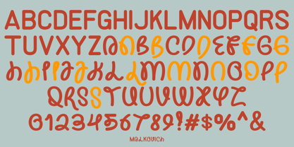 Malkovich Font Poster 5