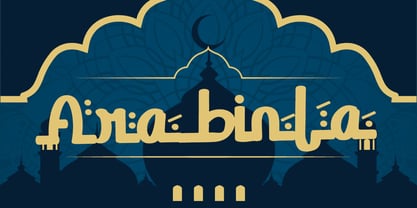 Arabinta Font Poster 1