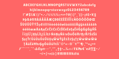 Ougkeh Font Poster 10