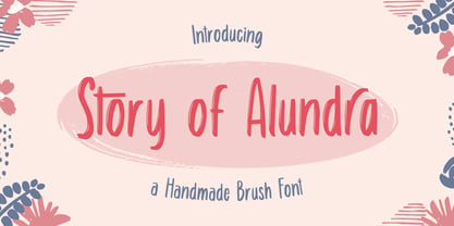 Story of Alundra Font Poster 1