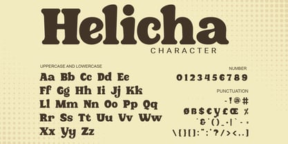Helicha Font Poster 8