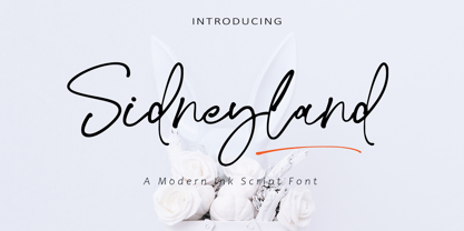 Sidneyland Font Poster 1