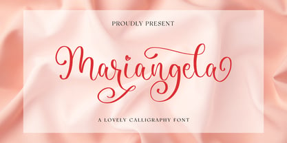 Mariangela Font Poster 1