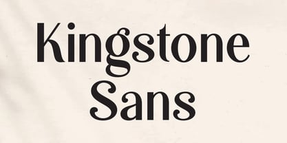 Kingstone Sans Font Poster 1