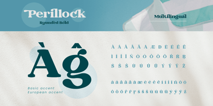 Perillock Font Poster 10