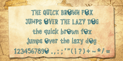 Vintage Old Skull 2.0 Font Poster 4