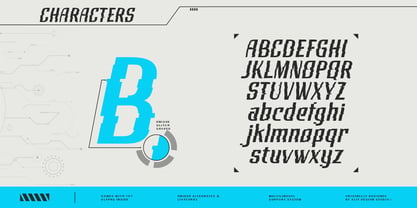 Cyberend Font Poster 6