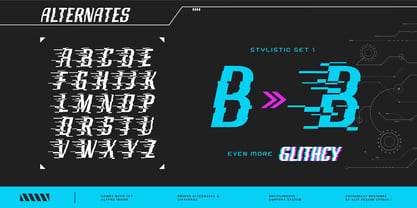 Cyberend Font Poster 10