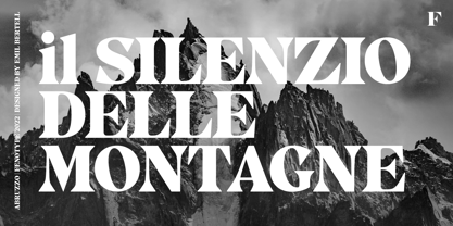 Abruzzo Font Poster 8