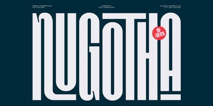 Nugotha Font Poster 1