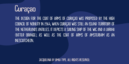 Jacquelinia Font Poster 9