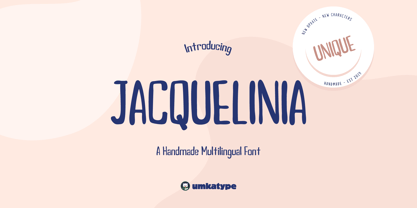 Jacquelinia Font Poster 1