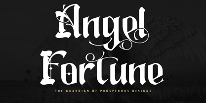 Angel Fortune Font Poster 1