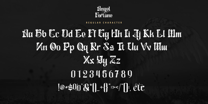 Angel Fortune Font Poster 10