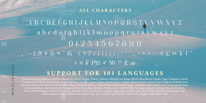 Mifelin Font Poster 8