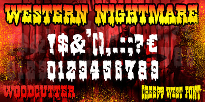 Western Nightmare Font Poster 5