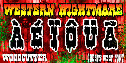 Western Nightmare Font Poster 4