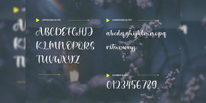 Ochaytte Font Poster 3