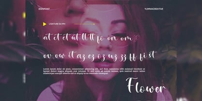 Ochaytte Font Poster 4