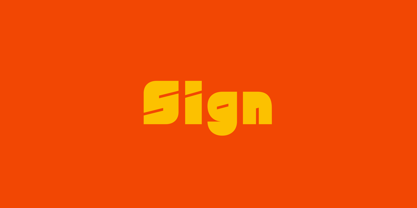STM Sign Font Poster 1