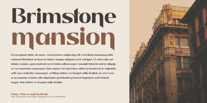 Epstonik Font Poster 5